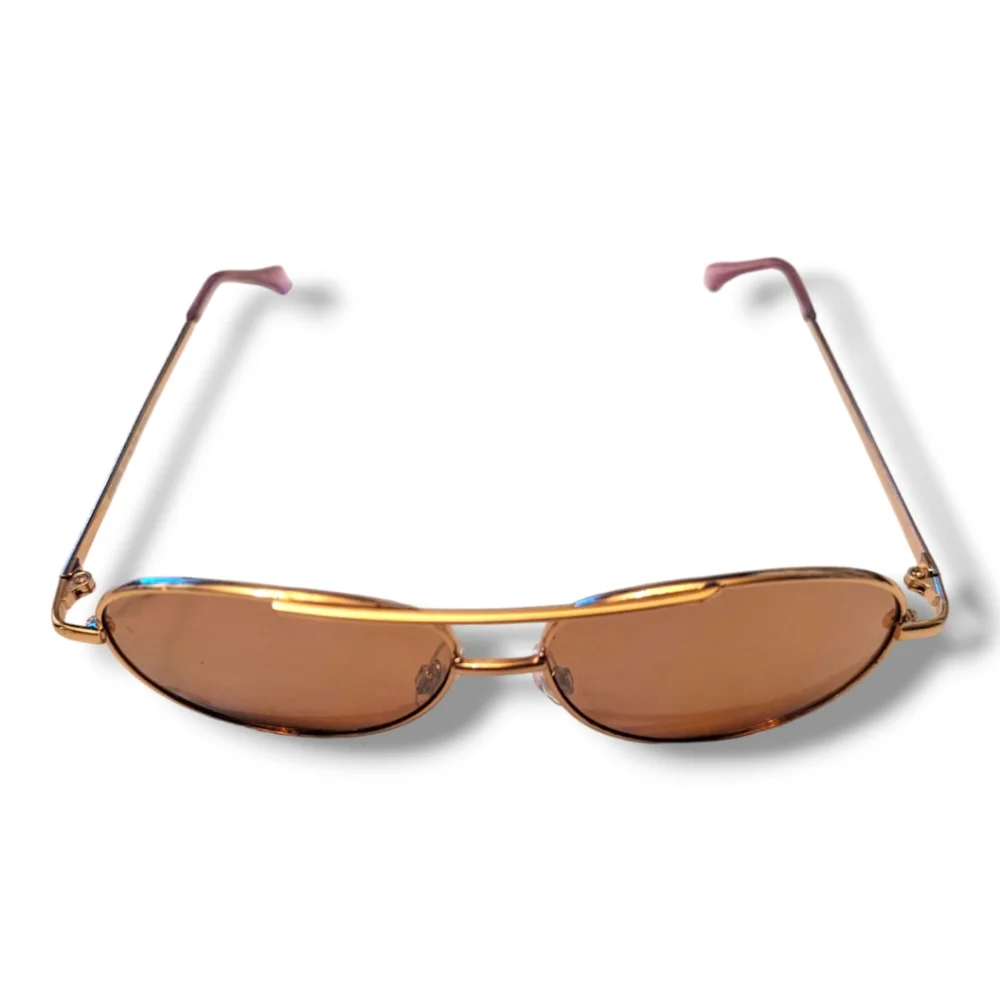 Gymboree Girls One Size Rosegold Sunglasses
